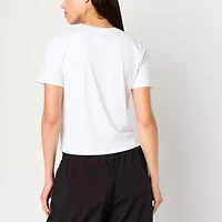 Xersion Everyday Womens Crew Neck Short Sleeve Quick Dry Active T-Shirt