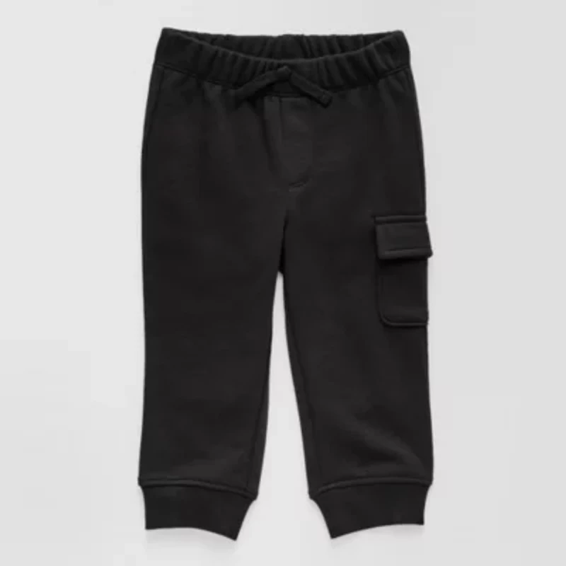 Okie Dokie Baby Boys Cuffed Regular Fit Jogger Pant