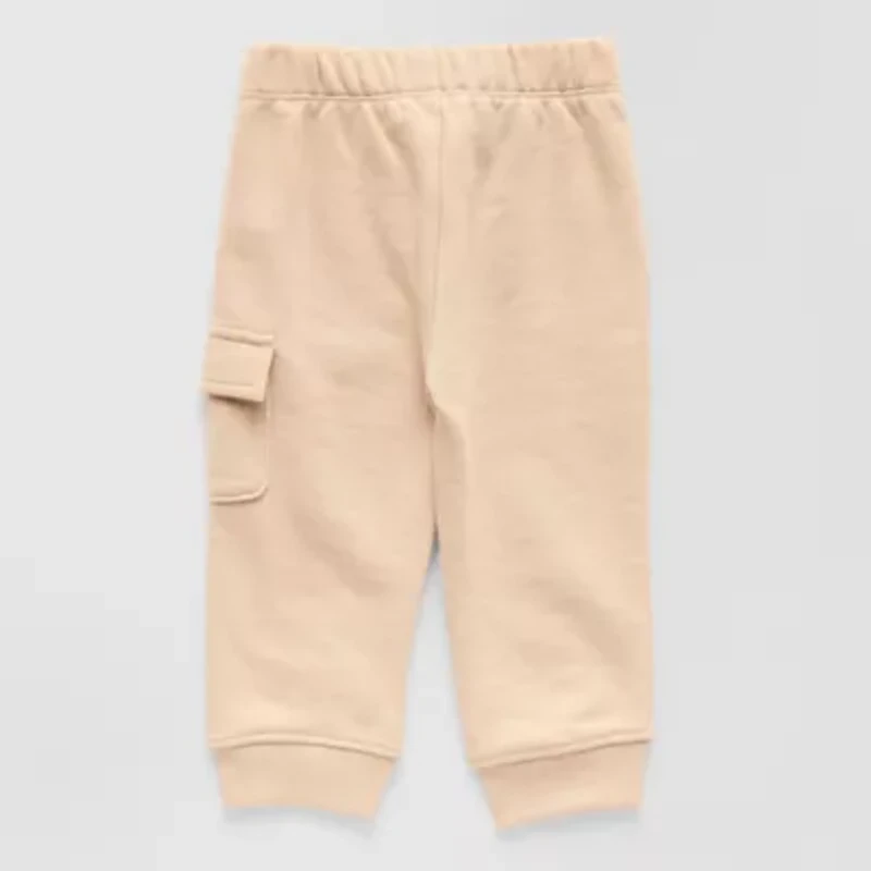 Okie Dokie Baby Boys Cuffed Regular Fit Jogger Pant