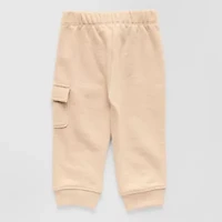 Okie Dokie Baby Boys Cuffed Regular Fit Jogger Pant
