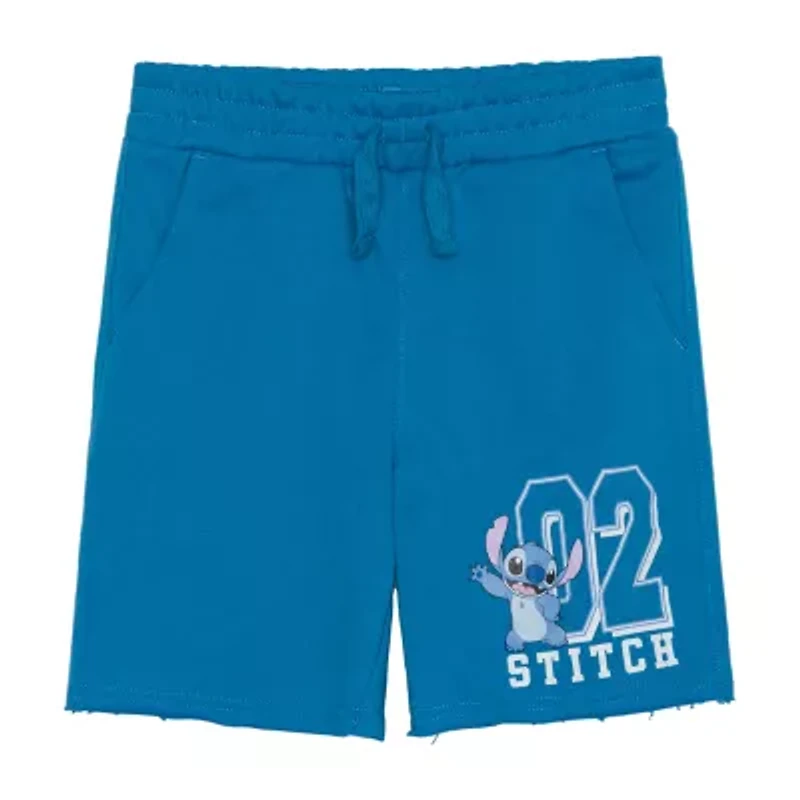 Disney Collection Little & Big Kid Boys Lilo Stitch Pull-On Short