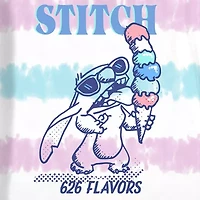 Disney Collection Little & Big Kid Girls Crew Neck Short Sleeve Regular Fit Lilo Stitch Graphic T-Shirt