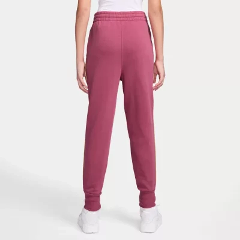 Nike Club Big Kid Girls Cuffed Regular Fit Fleece Jogger Pant