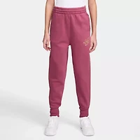 Nike Club Big Kid Girls Cuffed Regular Fit Fleece Jogger Pant