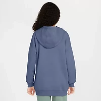 Nike Club Big Kid Girls Long Sleeve Fleece Active Hoodie