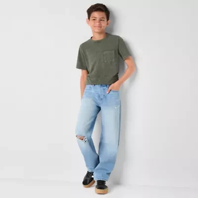 Thereabouts Little & Big Kid Boys Adjustable Waist Loose Fit Jean