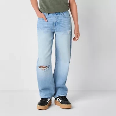 Thereabouts Little & Big Kid Boys Adjustable Waist Loose Fit Jean