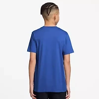Nike Club Big Kid Unisex Crew Neck Short Sleeve Regular Fit Graphic T-Shirt