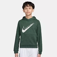 Nike Therma-FIT Big Kid Unisex Long Sleeve Fleece Active Hoodie