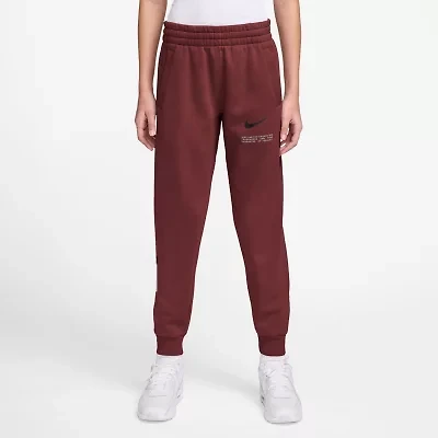 Nike Club Big Kid Unisex Cuffed Regular Fit Fleece Jogger Pant