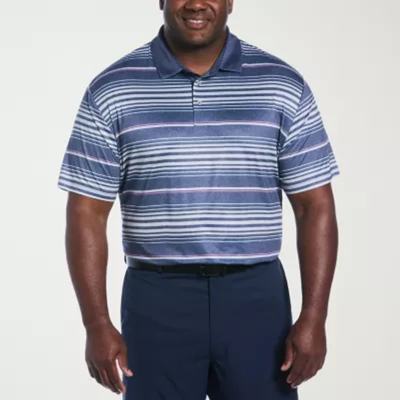 PGA TOUR Big and Tall Mens Regular Fit Short Sleeve Polo Shirt