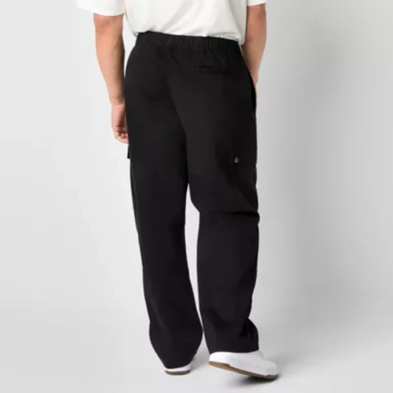 Arizona Mens Adjustable Waist Loose Fit Big and Tall Cargo Pant