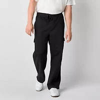 Arizona Mens Adjustable Waist Loose Fit Big and Tall Cargo Pant
