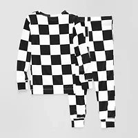 Grayson Little Toddler Boys Crew Neck Long Sleeve 2-pc. Pajama Sets