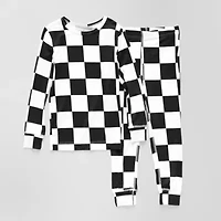 Grayson Little Toddler Boys Crew Neck Long Sleeve 2-pc. Pajama Sets