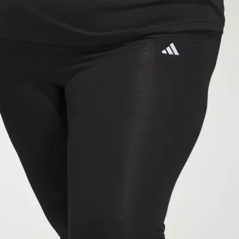adidas High Rise Full Length Flare Leggings (Plus Size)