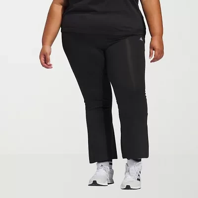 adidas High Rise Full Length Flare Leggings (Plus Size)