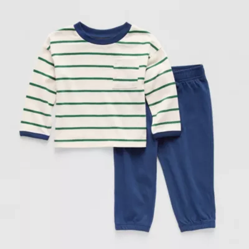 Okie Dokie Baby Boys 2-pc. Pant Set