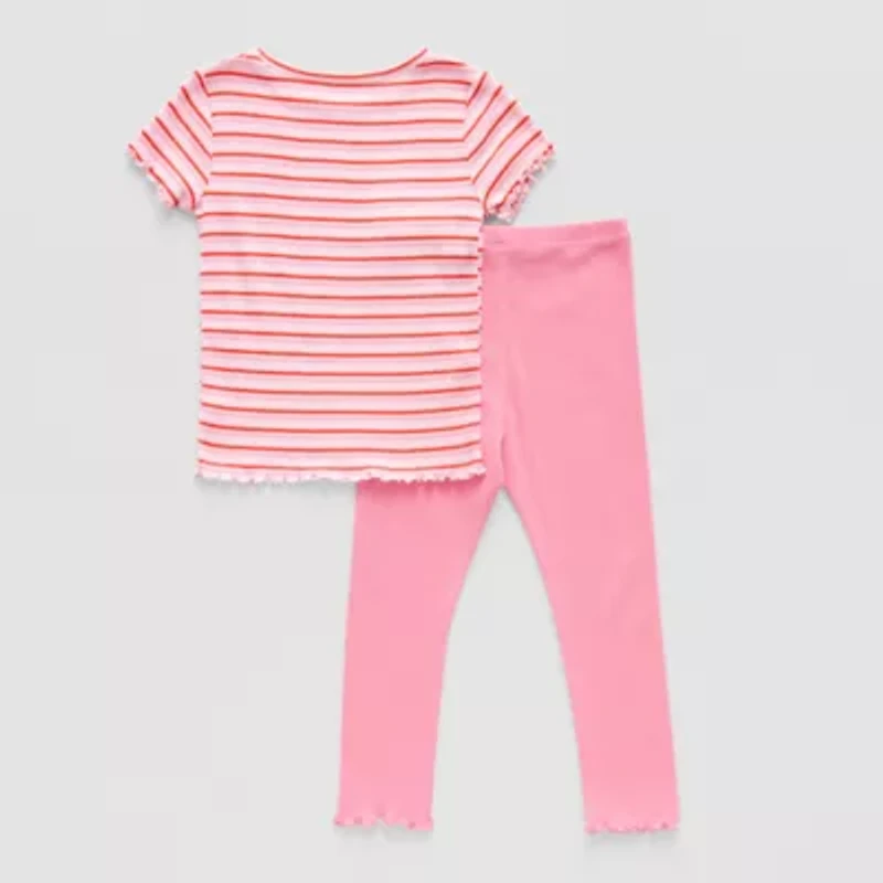 Okie Dokie Toddler & Little Girls 2-pc. Legging Set