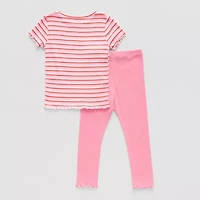 Okie Dokie Toddler & Little Girls 2-pc. Legging Set