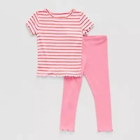 Okie Dokie Toddler & Little Girls 2-pc. Legging Set