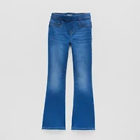 Thereabouts Little & Big Kid Girls Pull On Flare Leg Jean