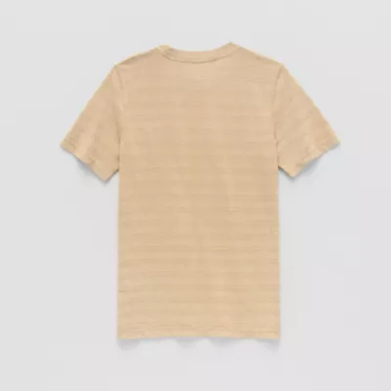 Thereabouts Little & Big Kid Boys Easy-on + Easy-off Sensory Friendly Crew Neck Short Sleeve Adaptive T-Shirt