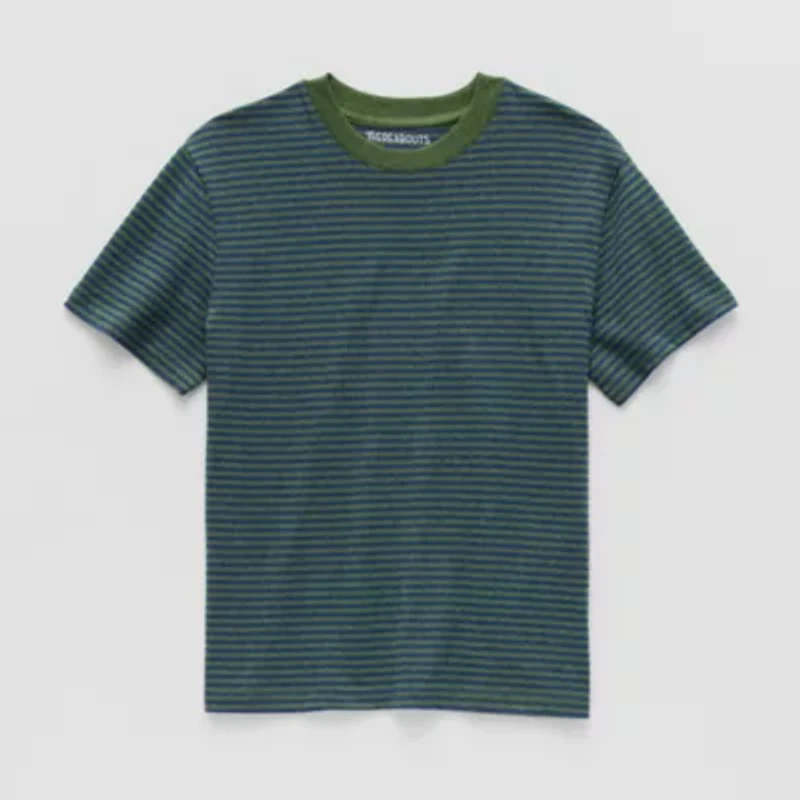 Thereabouts Oversized Little & Big Kid Boys Crew Neck Short Sleeve T-Shirt