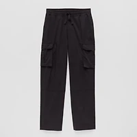 Thereabouts Pull-On Little & Big Kid Boys Adjustable Waist Straight Cargo Pant