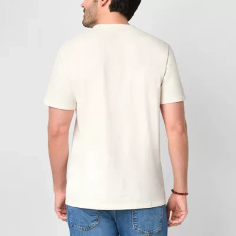 mutual weave Mens Crew Neck Short Sleeve T-Shirt
