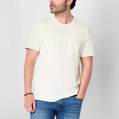 mutual weave Mens Crew Neck Short Sleeve T-Shirt