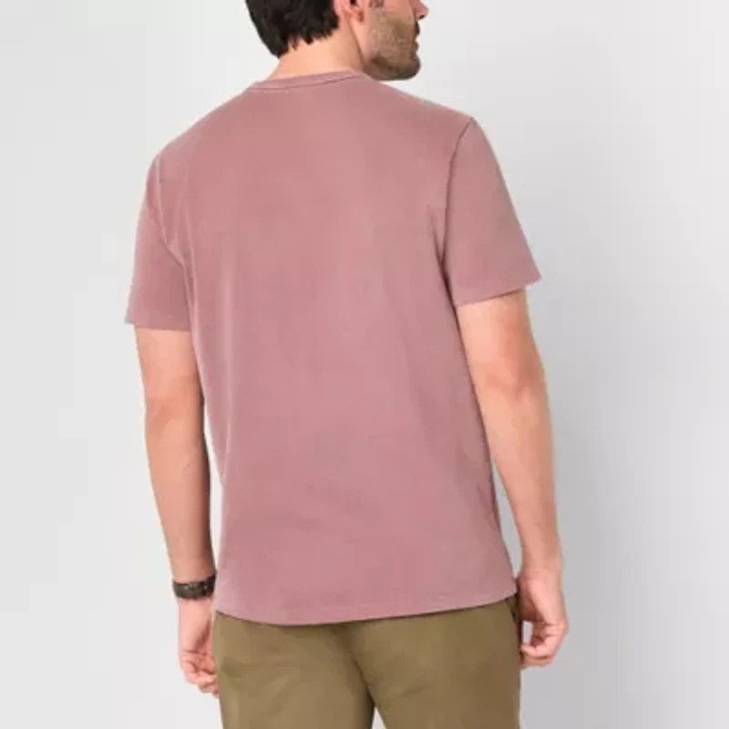 mutual weave Mens Crew Neck Short Sleeve T-Shirt