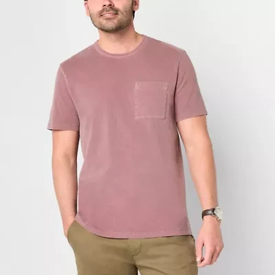 mutual weave Mens Crew Neck Short Sleeve T-Shirt
