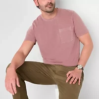 mutual weave Mens Crew Neck Short Sleeve T-Shirt