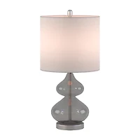 510 Design Ellipse Set of 2 Curved Glass Table Lamps