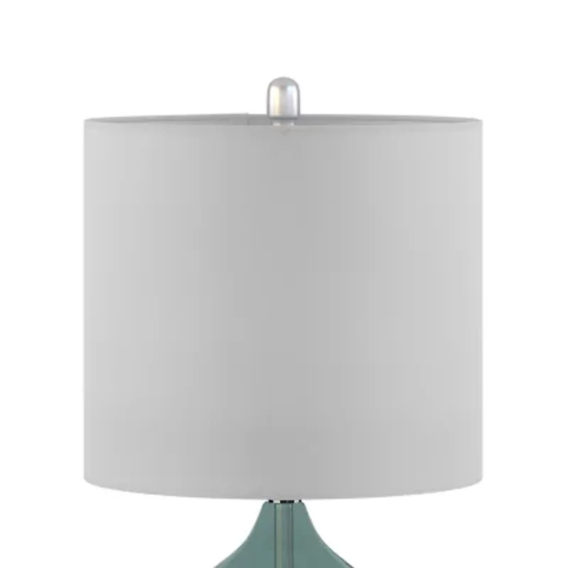510 Design Ellipse Set of 2 Curved Glass Table Lamps