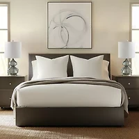 510 Design Ellipse Set of 2 Curved Glass Table Lamps