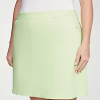 Hearts Of Palm Womens Mid Rise Plus Skort