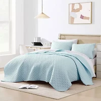 Swift Home Wrinkle Resistant Quilt Set