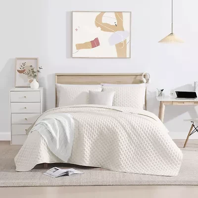 Swift Home Wrinkle Resistant Quilt Set