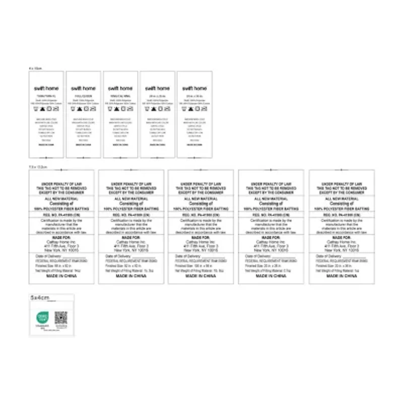 Swift Home Wrinkle Resistant Quilt Set