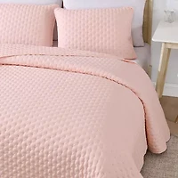 Swift Home Wrinkle Resistant Quilt Set