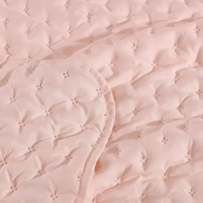 Swift Home Wrinkle Resistant Quilt Set