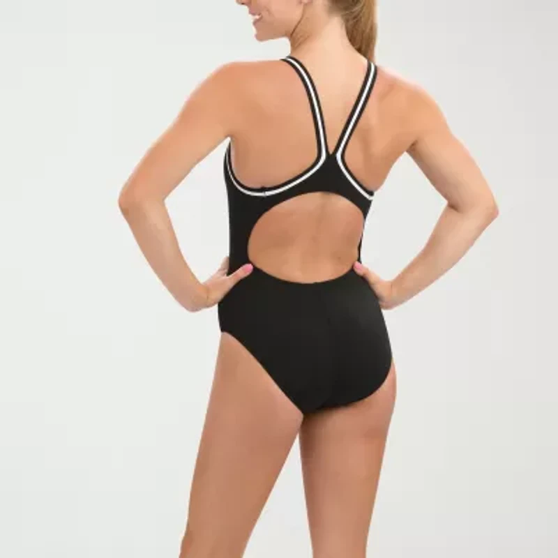 Dolfin Reliance Solid Dbx Back Womens One Piece Swimsuit
