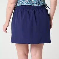 Free Country Womens Plus Swim Skirt