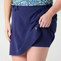 Free Country Womens Plus Swim Skirt