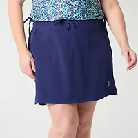 Free Country Womens Plus Swim Skirt