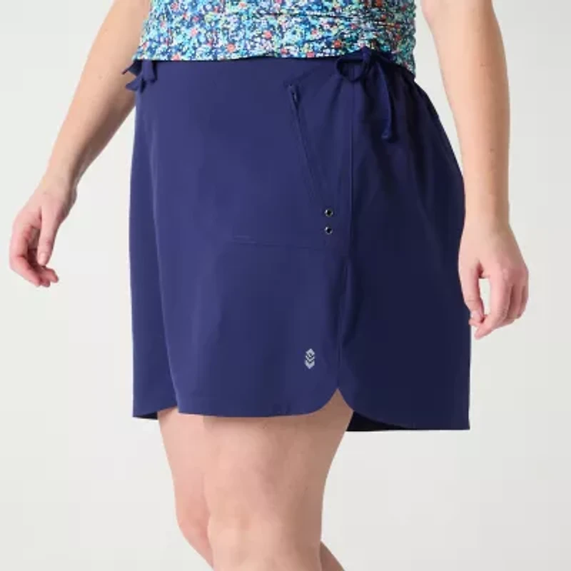 Free Country Womens Plus Swim Skirt