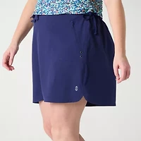 Free Country Womens Plus Swim Skirt