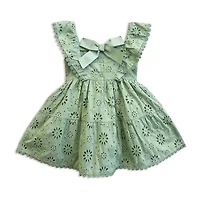 Blueberi Boulevard Toddler Girls Sleeveless A-Line Dress